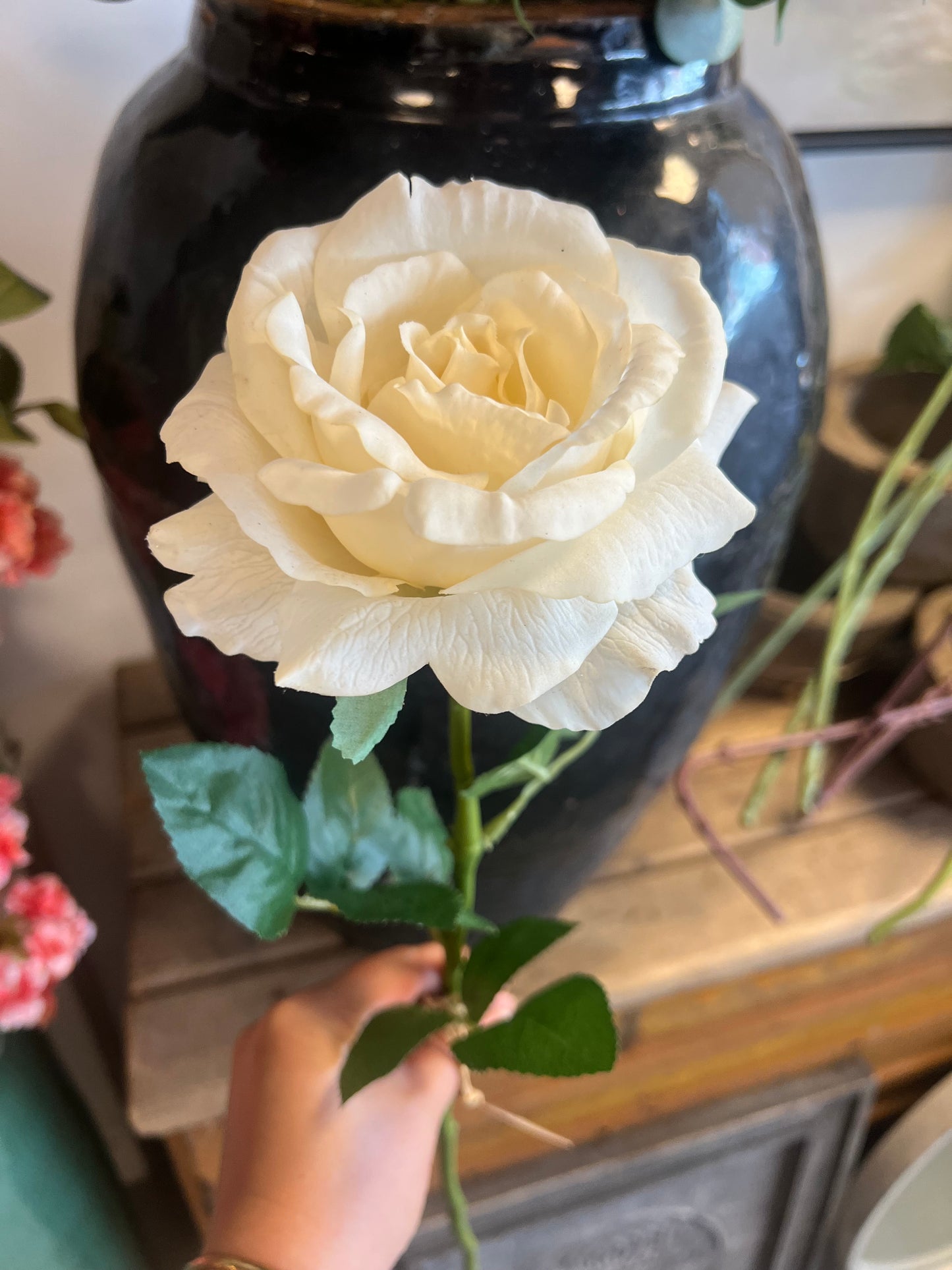 ZIJDEN | ROOS | CRÈME