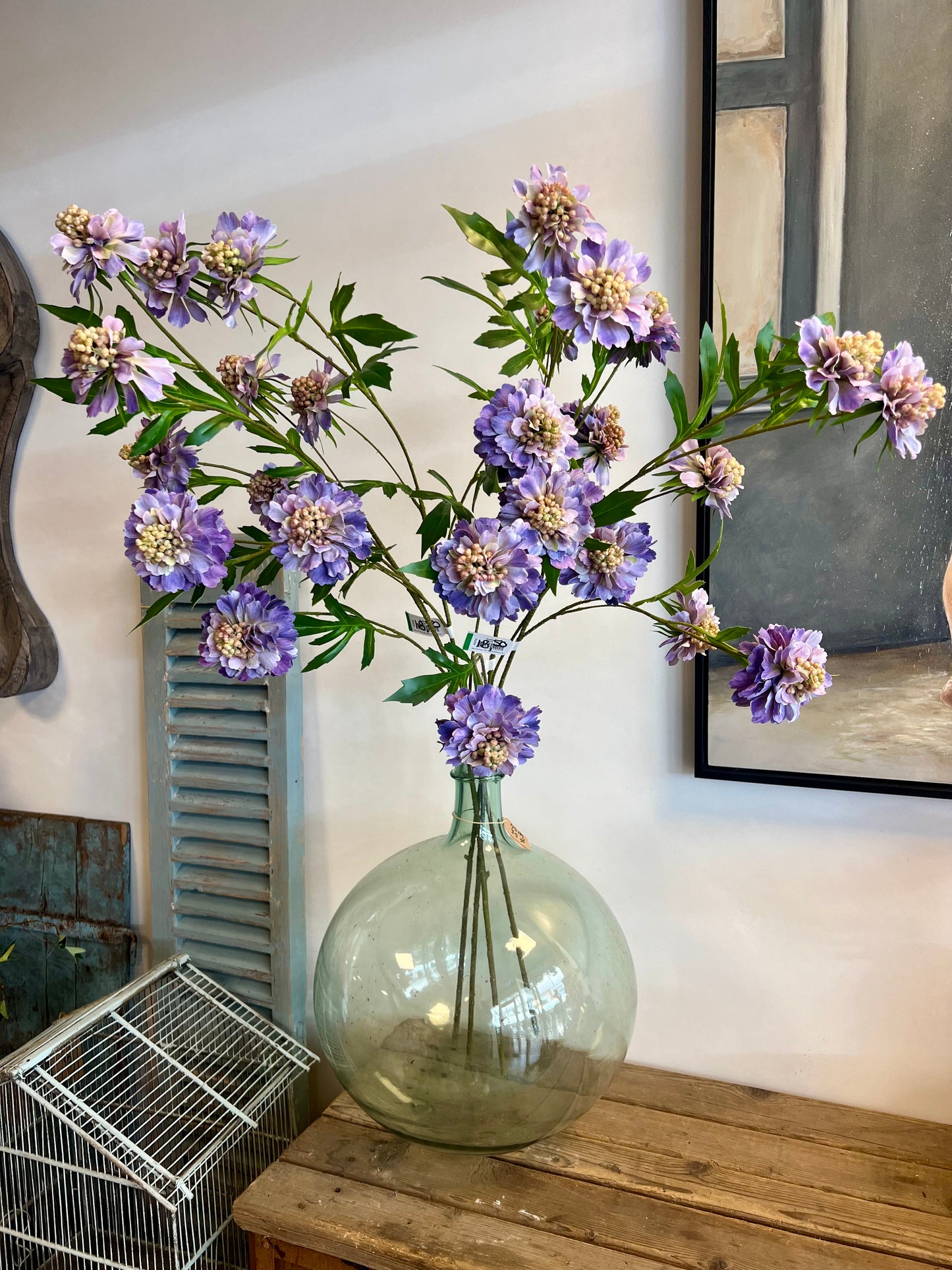 ZIJDEN | SCABIOSA | LILA