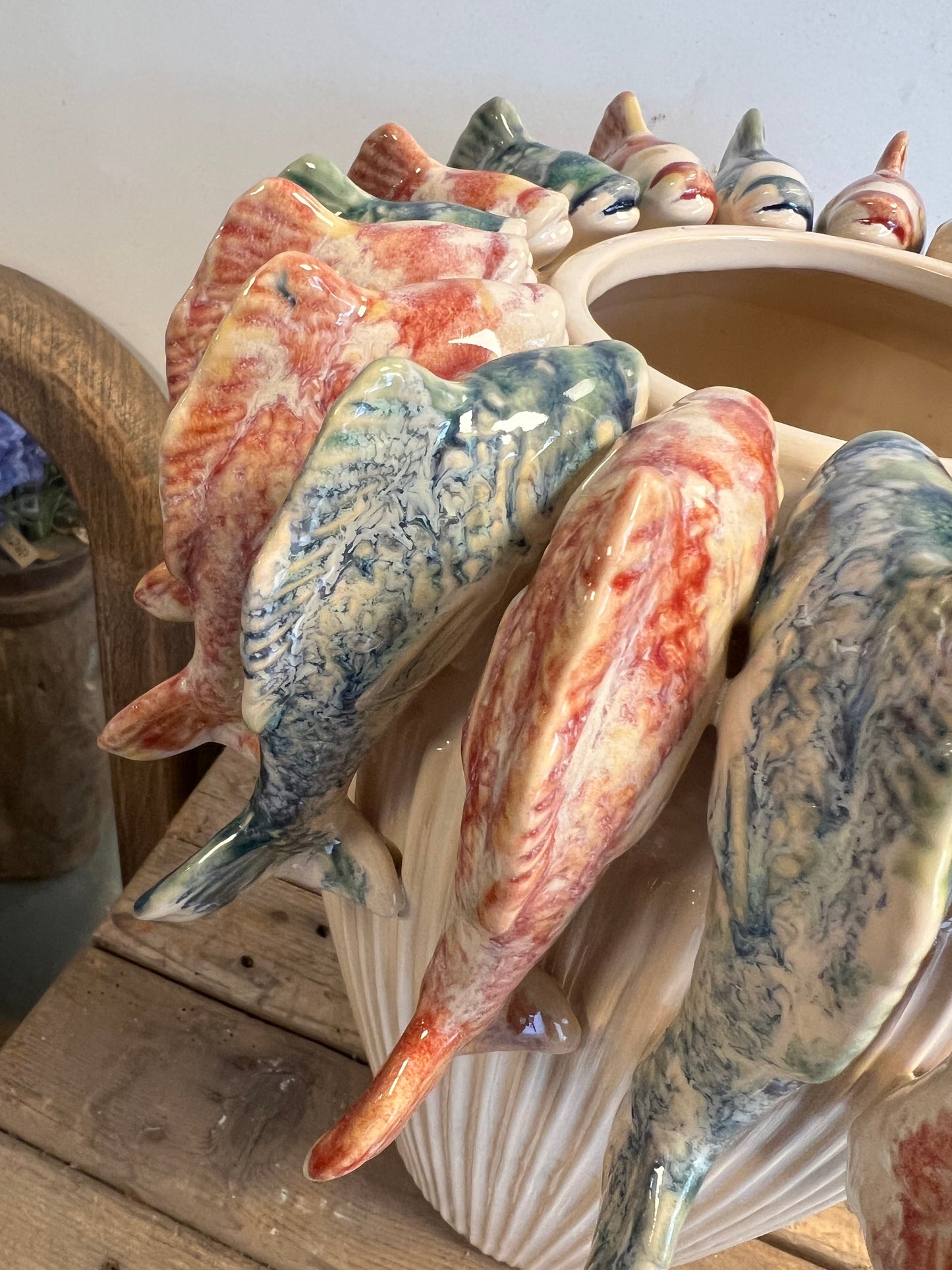 HANDGEMAAKTE | VISSENVAAS | ROCHELLE