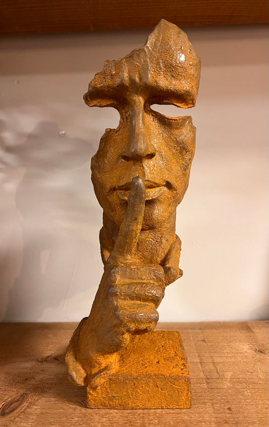 BEELD | FLUISTERAAR | ROEST | GIETIJZER | KLEIN