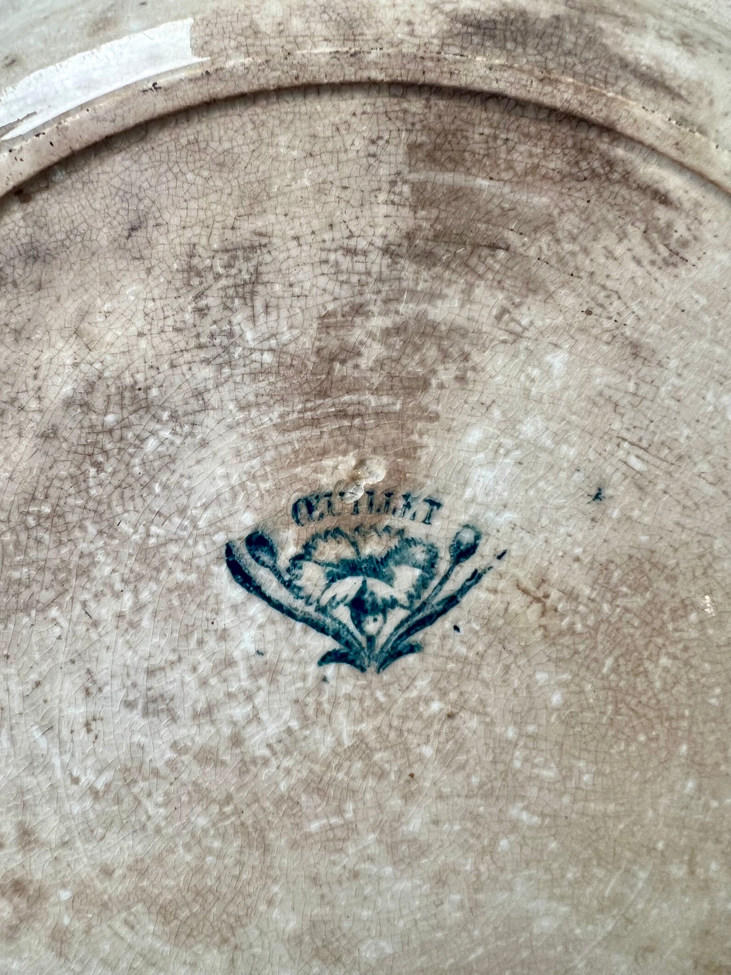 BORD | BLAUW | GROEN | BROCANTE