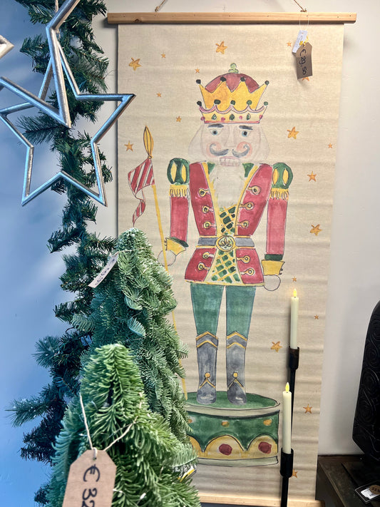 NOTENKRAKER | LINNEN | WANDDOEK