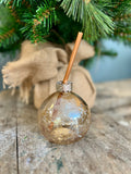 KERSTBAL | DRINKGLAS | RIETJE | GOUD | BRONS