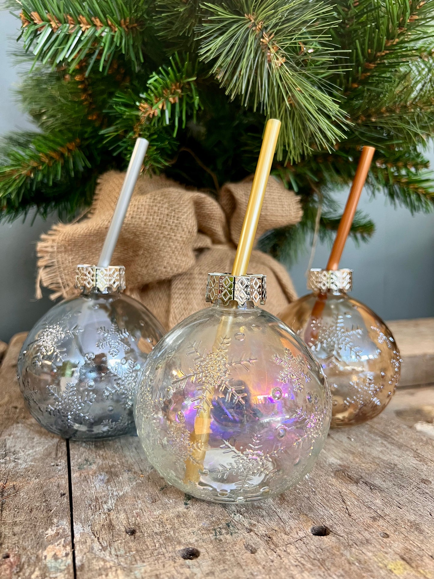 KERSTBAL | DRINKGLAS | RIETJE | PARELMOER