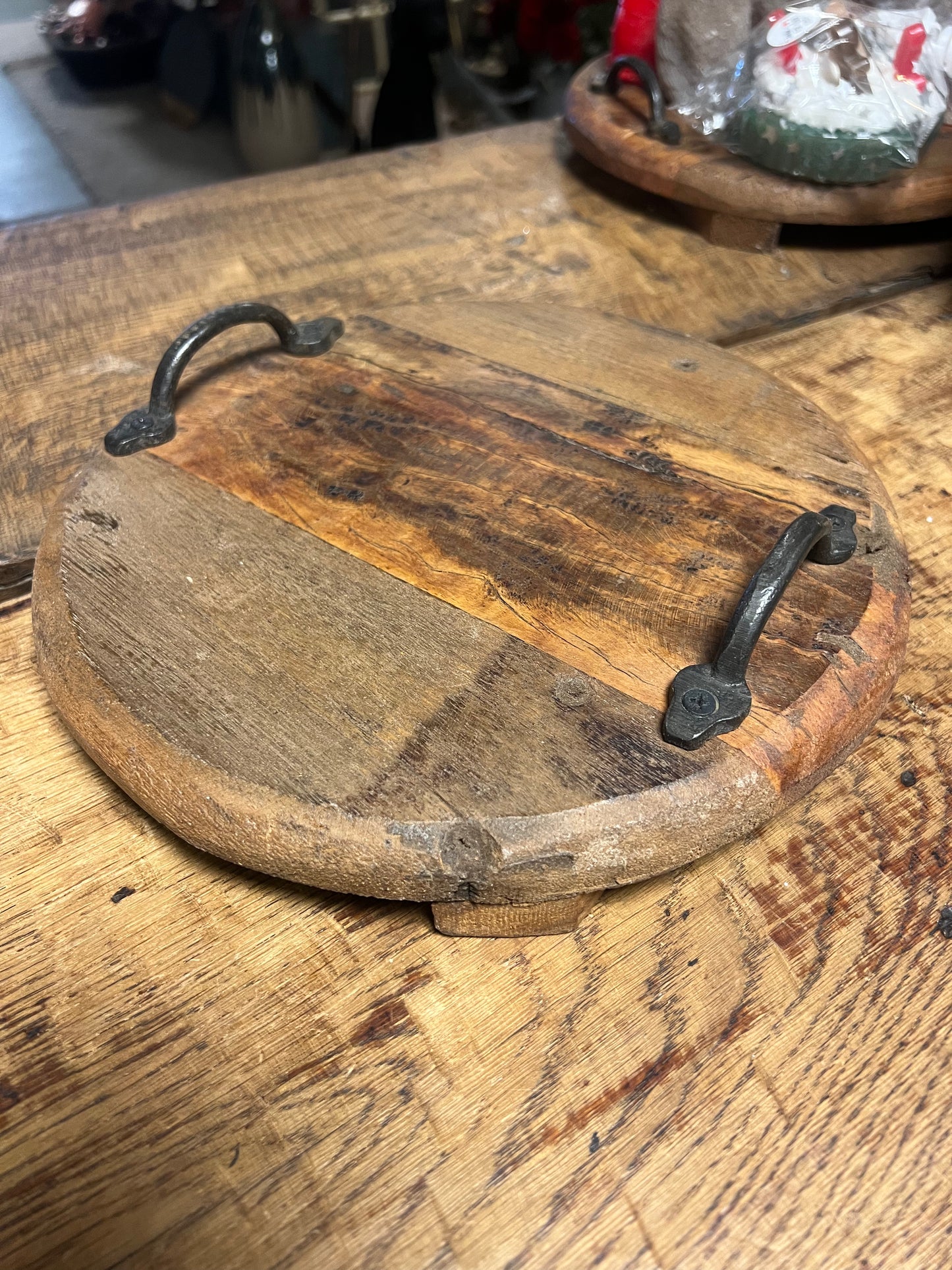 BORRELPLANK | HOUT | IJZEREN | HANDVATEN | KLEIN