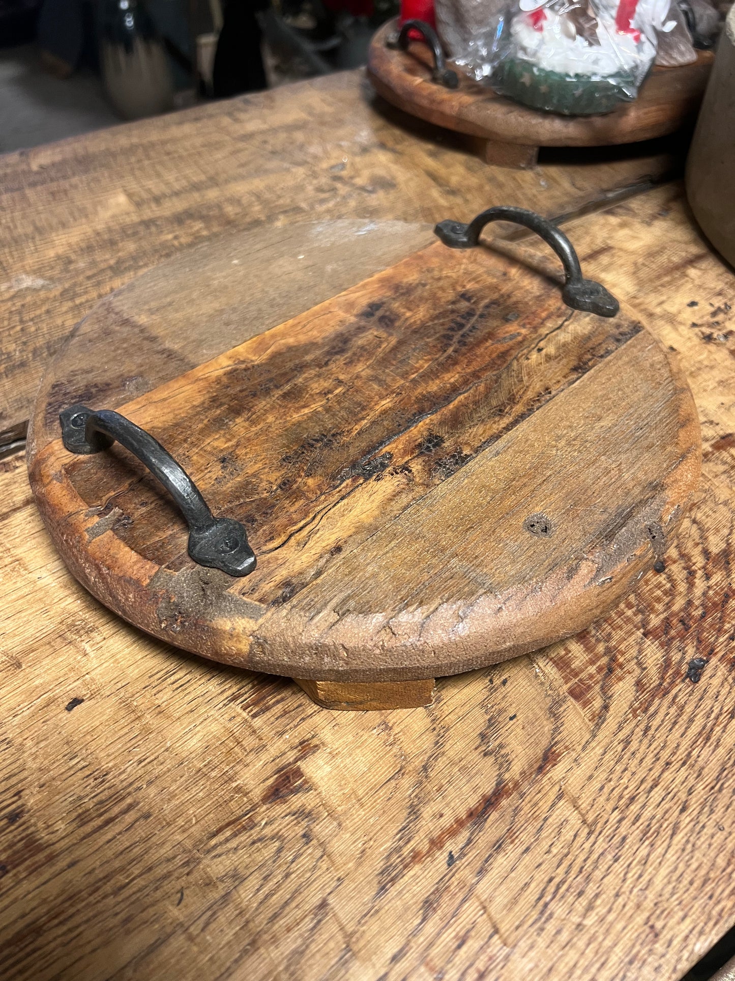 BORRELPLANK | HOUT | IJZEREN | HANDVATEN | KLEIN