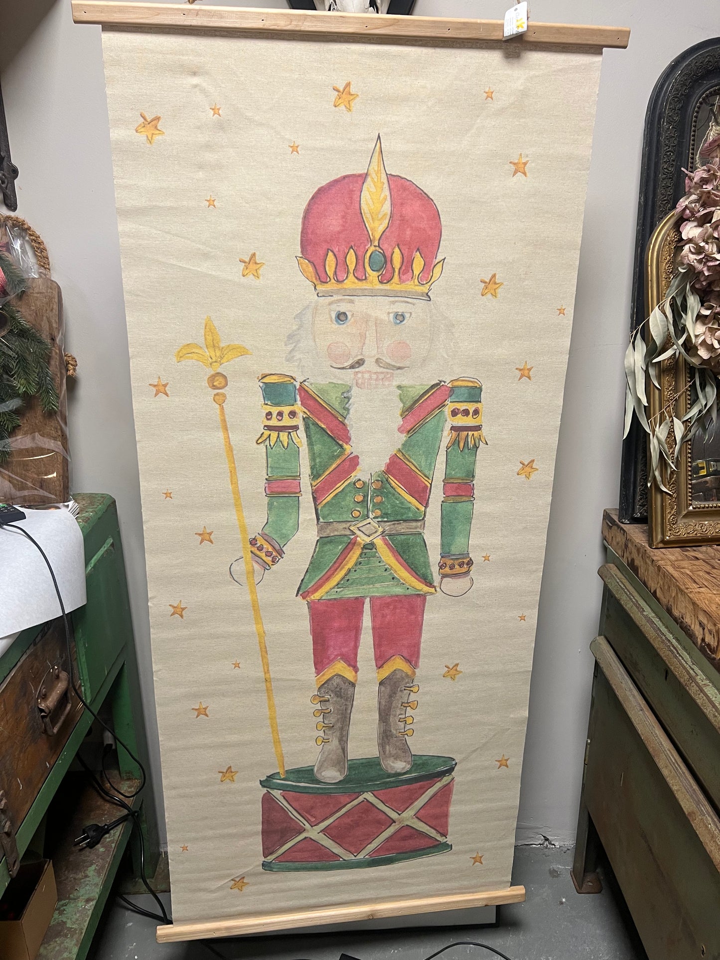 NOTENKRAKER | LINNEN | WANDDOEK