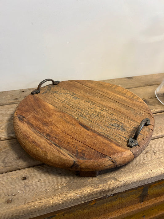 BORRELPLANK | HOUT | IJZEREN | HANDVATEN