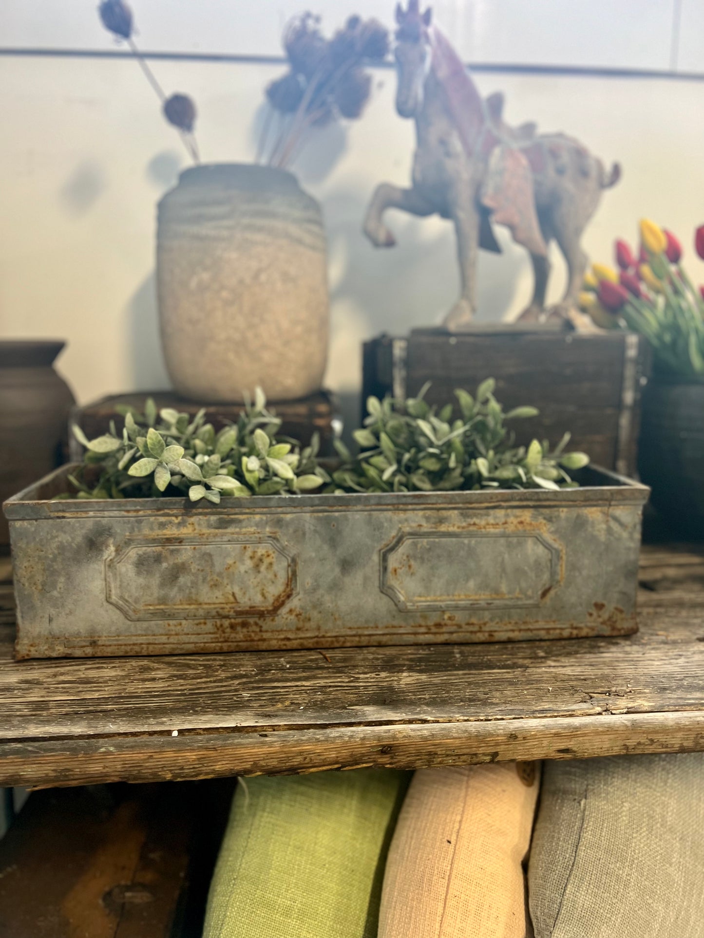 GIETIJZER | PLANTENBAK | BROCANTE
