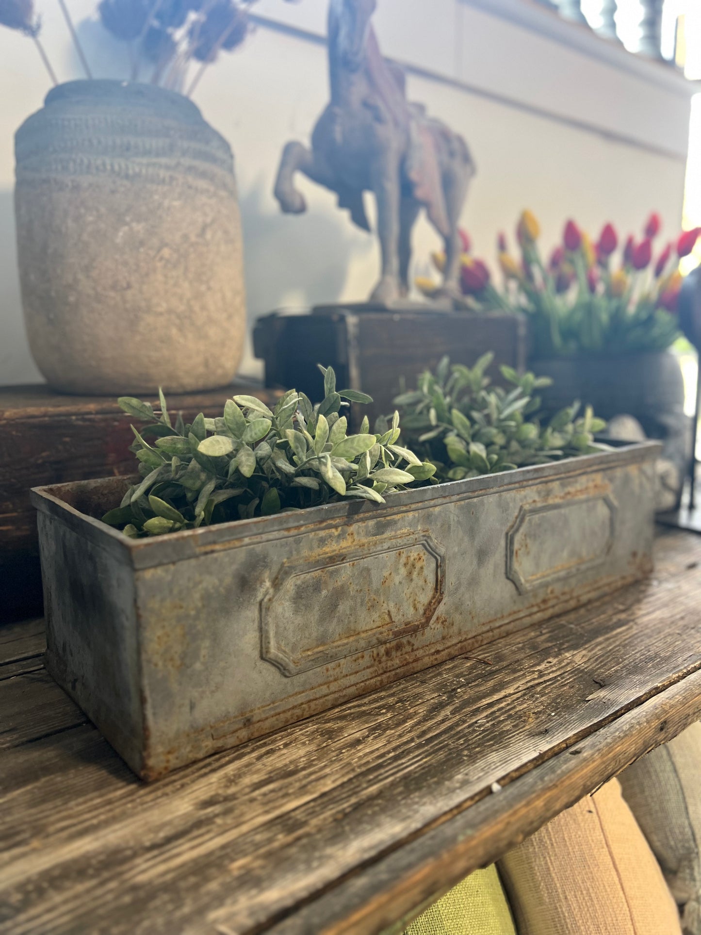 GIETIJZER | PLANTENBAK | BROCANTE