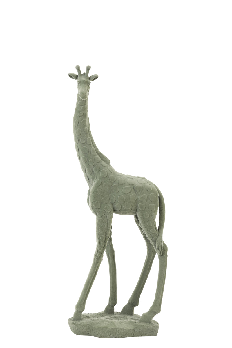 GIRAFFE VELVET MINT GROEN | MEDIUM