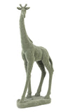 GIRAFFE VELVET MINT GROEN | GROOT