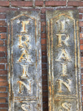 TRAIN | STATION | RECLAME | BORD