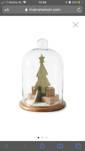 KERSTBOOM | GOUD | RIVIERA MAISON | STOLP