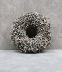 GREY | MOSS | WREATH | GREY | 45 CM