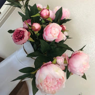 ZIJDEN | PIOENROOS | BLOEMEN
